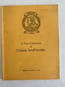 伦敦佳士得1974年秋拍 重要中国鼻烟壶收藏专场