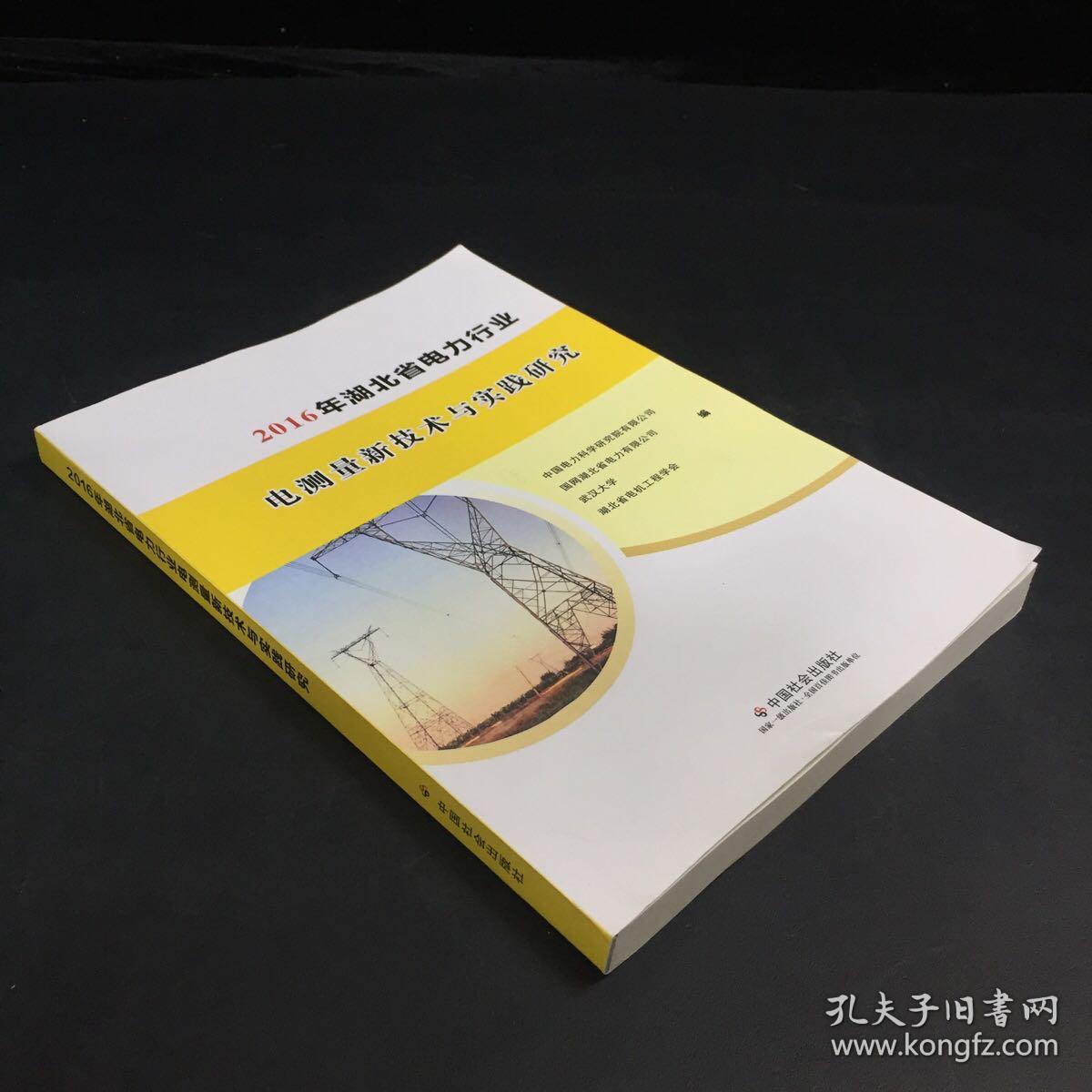 2016年湖北省电力行业  电测量新技术与实践研究
