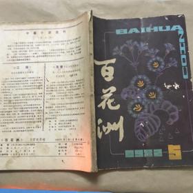 百花洲 文学双月刊 1982年第5期