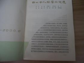 四川十人短篇小说选（1949.10一1966.5）