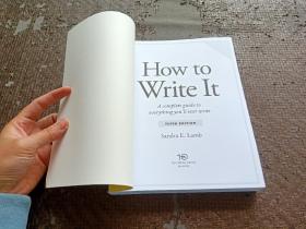 How to Write It 【THIRD EDITION 如何写第三版】