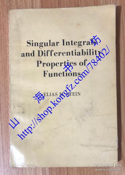 Singular Integrals and Differentiability Properties of Functions