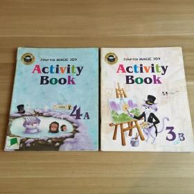 佳音英语 Magic Joy Activity Book 3A、5A作业本（2册合售）用过