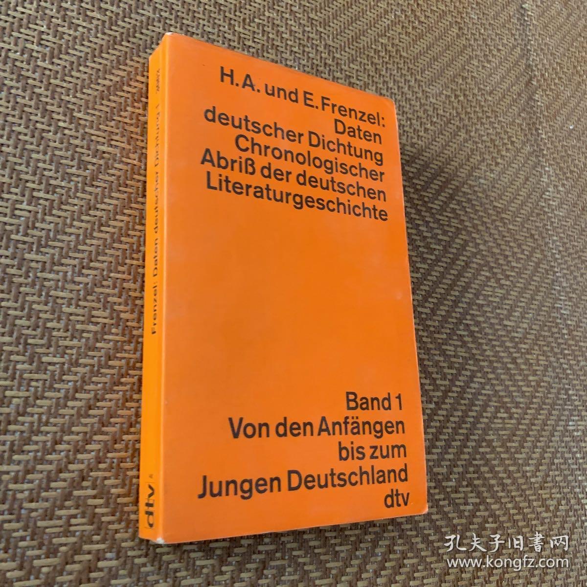 Chronologister Abrith der deutschen Literaturgeschichte