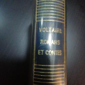 LA PLEIADE / Voltaire : Romans et contes 《伏尔泰小说与故事集》 七星文库 法语原版皮面精装 圣经纸 权威注解