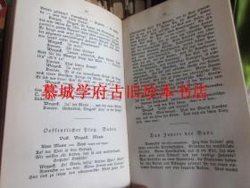 全品皮装/封面书脊烫金/书顶刷金/《毕希纳文集 》二卷（全）（含《丹东之死》、《莱温斯与莱娜》、《佛已采戈》、《楞次》等 Georg Büchner: Gesammelte Schriften