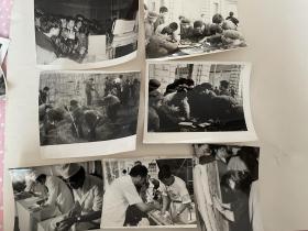 山东大学老照片39幅（难忘的校园生活，教室、食堂、操场、海报、小树林）