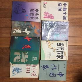 中篇小说选刊（91年3、4，87年4）
十月
昆仑
当代
当代作家
中国作家