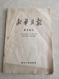 1973年《新华月报》要目索引