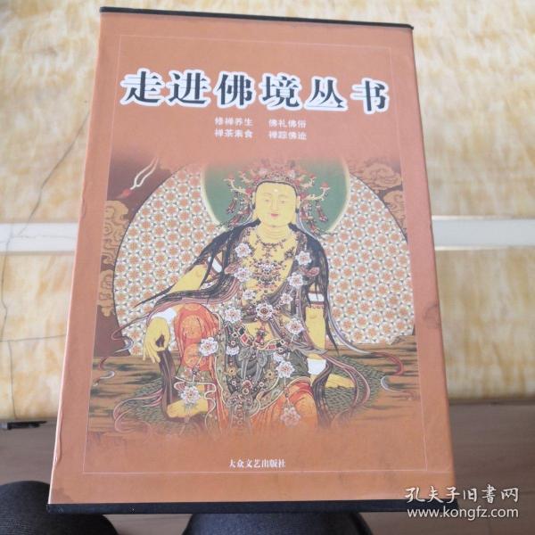 走进佛境丛书（一盒四册全）全新