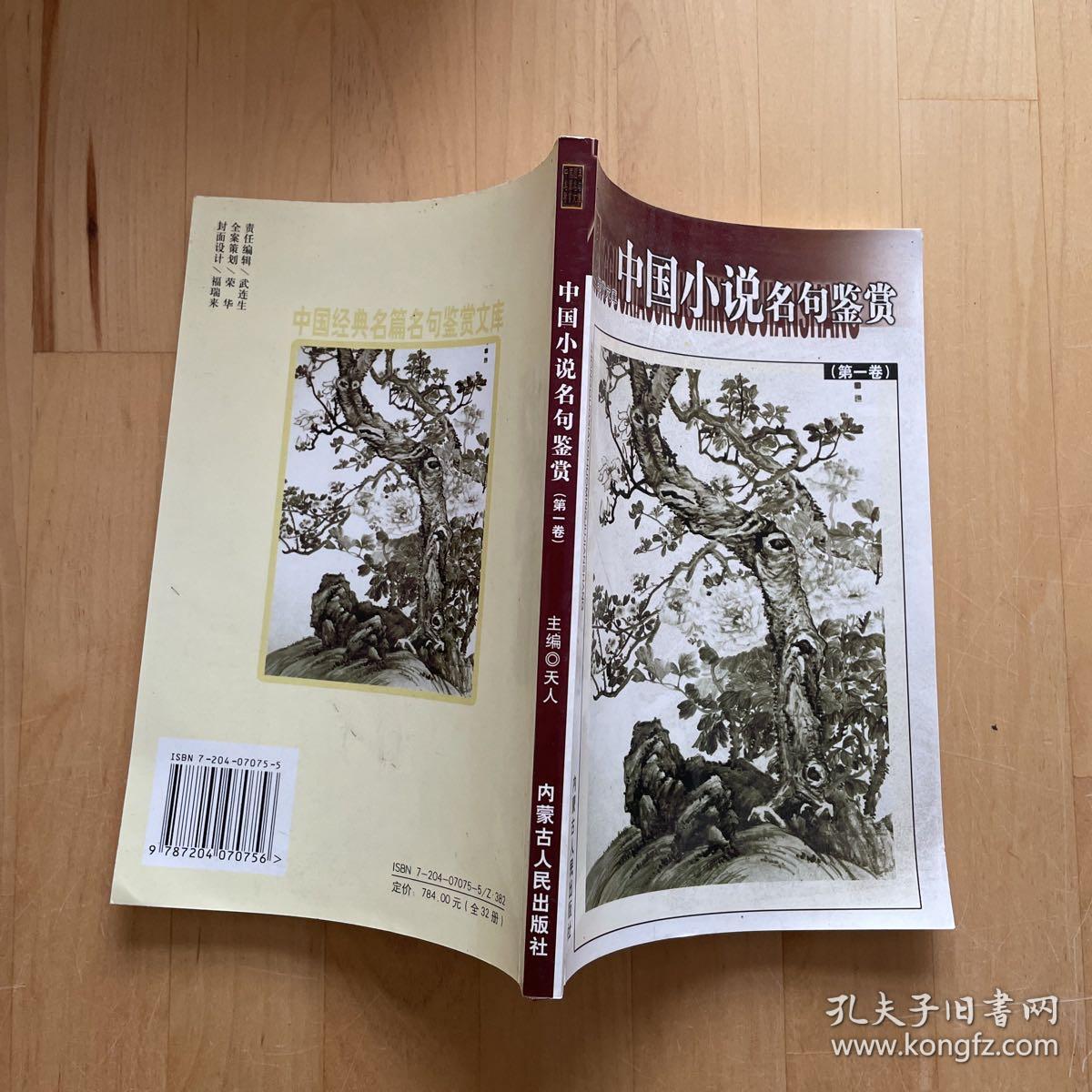中国小说名句鉴赏 第一卷