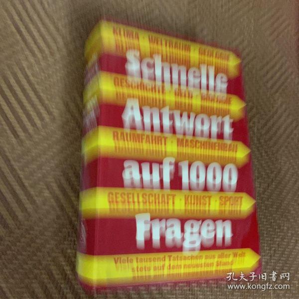 Schnelle Antwort auf 1000 Fragen