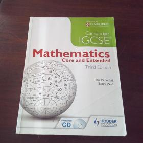 Cambridge IGCSE Mathematics Core and Extended 3ed + CD（英文原版）