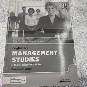 English for managemert studies in Higher Education Studies Teacher's Book