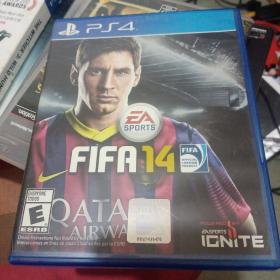 正版索尼PS4游戏碟，FIFA14。