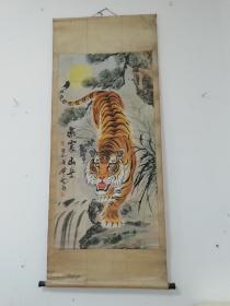 旧画作《威震山岳》