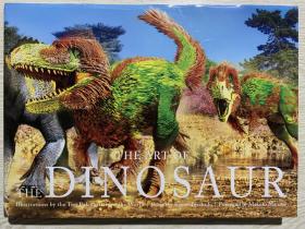 现货The Art of the Dinosau恐龙艺术：世界顶级古艺术家插画英文精装本作品集