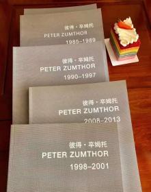 现货包邮  Peter Zumthor 1985-2013 彼得 卒姆托 全集 5本/套