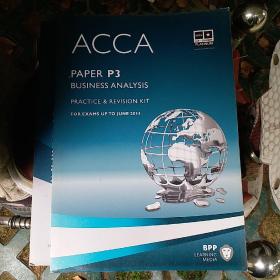 ACCA P3 Business Analysis  (Revision Kit) 英文版 商业分析练习册 内含4套模拟试题