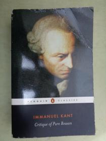 IMMANUEL KANT    Critique of Pure Reason（英文原版）