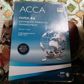 ACCA P4 Advanced Financial Management  (Study Text) 英文版 高级财务管理 教科书