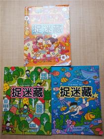 幼儿脑力挑战游戏：捉迷藏（套装共3册）