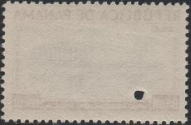 巴拿马邮票，1950年奥林匹克游泳馆体育运动，华德路公司试色印样