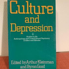 Culture and Depression: Studies in the Anthropology and Cross-Cultural Psychiatry of Affect and Disorder