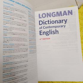 LONGMAN   Dictionary   OF   Contemporary    English     6th     EDITION