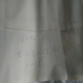 电影海报：女歌星的故事，2开，2张1套（全)，80年代著名歌星韦唯，著名演员张国主主演；
65*52厘米，1992年，长春电影制片厂摄制