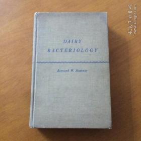 DAIRY  BACTERIOLOGR Third Edition  （1948年 英文原版）