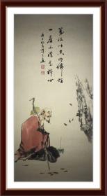 【长安推荐】精品禅意四条屏。中央美院刘汉良老师精品