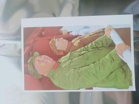 毛主席和林彪副主席在天安门城楼上 画片