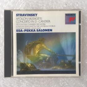 STRAVINSKY 斯特拉文斯基的三部新古典主义作品  荷兰原版CD