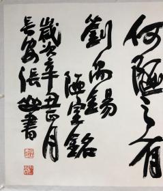 中书协张山书法23平尺