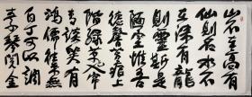 中书协张山书法23平尺