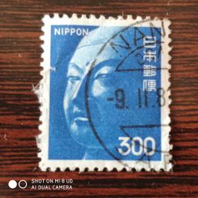 旧日本邮票 佛像500