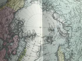 1877年北极地图