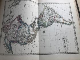 1877年美洲地图