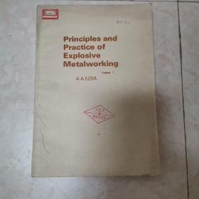 principles and practice of explosive metalworking爆炸金属加工原理与实践