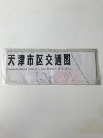 1986年版天津地图中英文