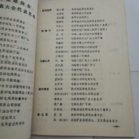 会刊（珍藏品）
安徽省集邮协会第二次代表大会