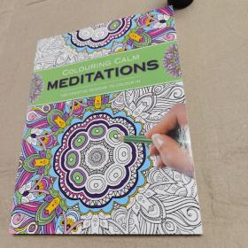 给平静的冥想涂上颜色 colouring calm Meditations