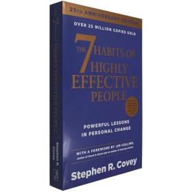 正版英文原版高效能人士的七个习惯英文原版7 Habits of Highly Effective经典职场励志成功学畅销书Stephen R. Covey斯蒂芬科维