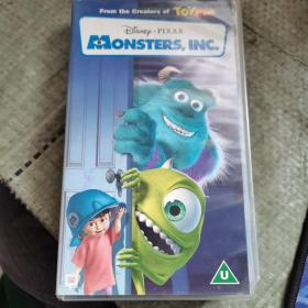 录像带  MONSTERS INC