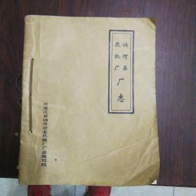 讷河县农机厂厂志