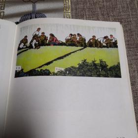 北京部队美术作品选，九成新以上，73年头版，人美出版社出版，现价100元包邮。