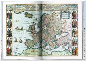 TASCHEN Blaeu. Atlas Maior，琼·布劳 大地图 英文原版古地图艺术图书