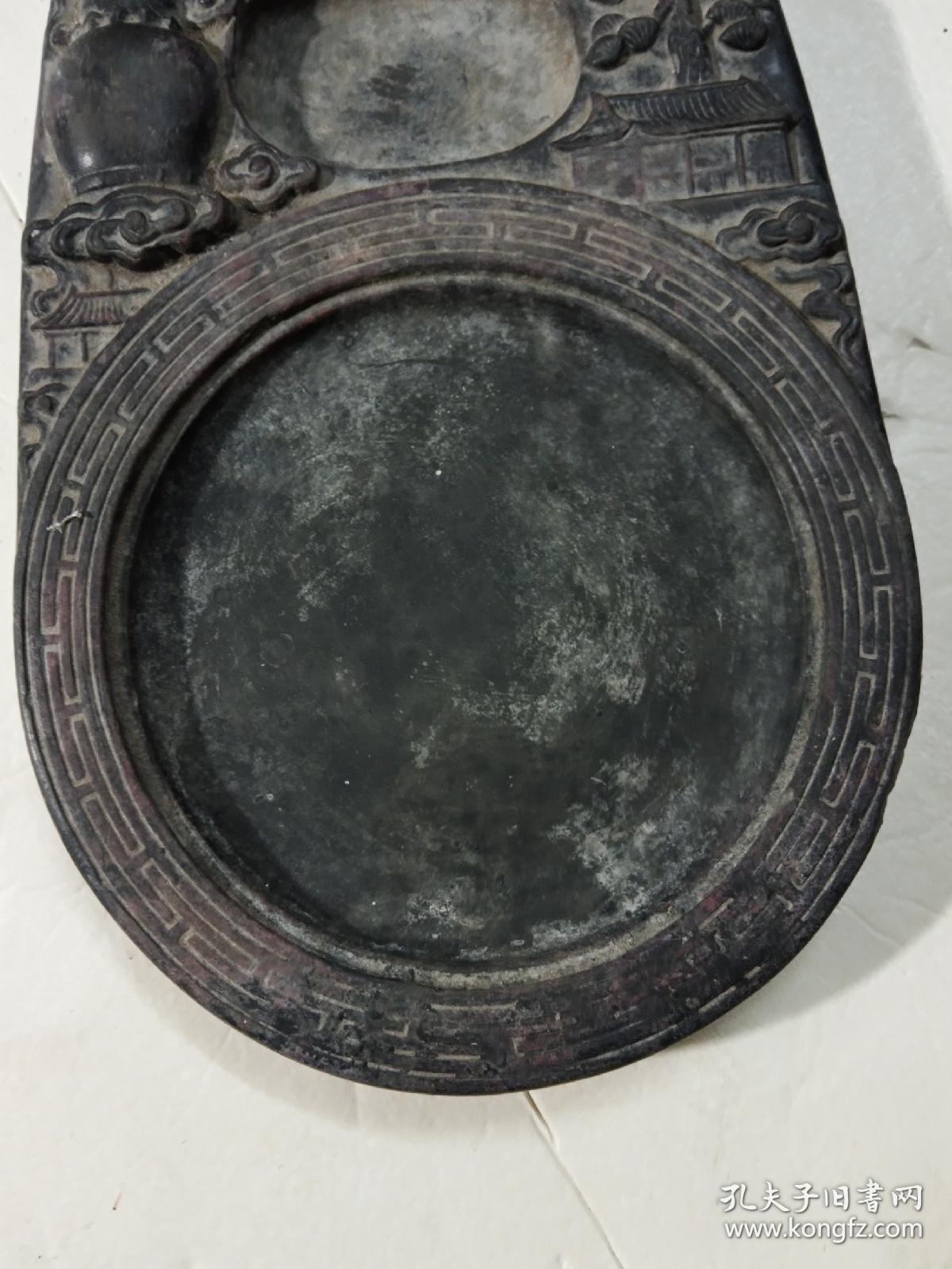 清代风光老砚台(精美漂亮)少见