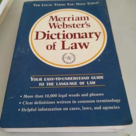 Merriam-Webster's Dictionary of Law